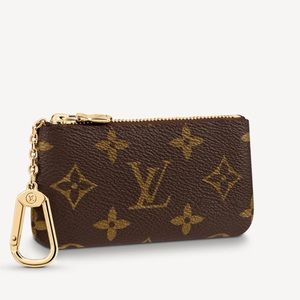 Perfect Condition/ Well kept not used Louis Vuitton Monogram Key Cley/Pouch